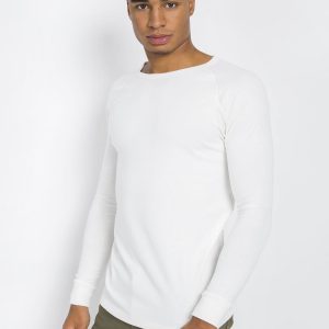 White Men's Thermal Blouse