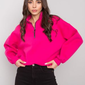 Fuchsia basic Simae sweatshirt