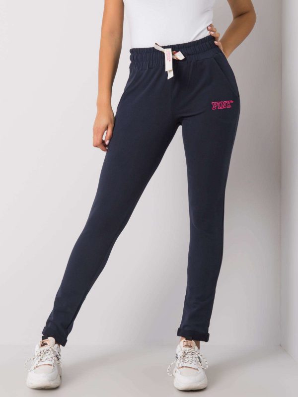 Navy blue sweatpants Rocio