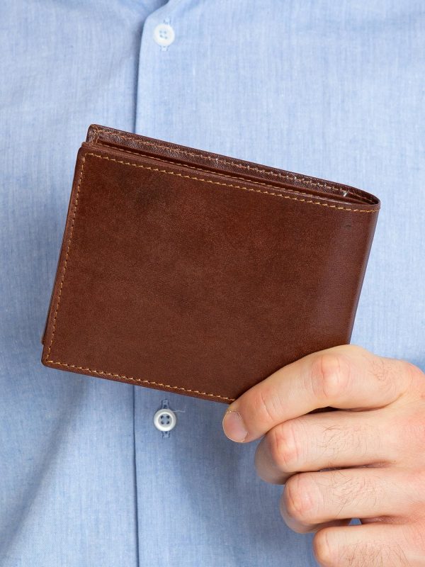 Brown men's wallet