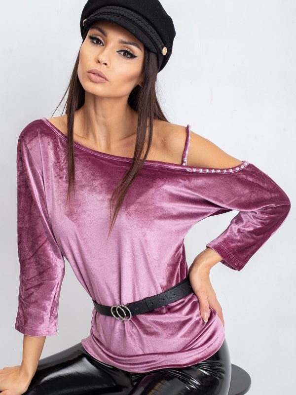 Light Purple Fiffy Blouse