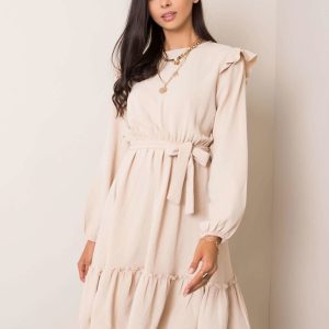 Beige dress Alyssa RUE PARIS