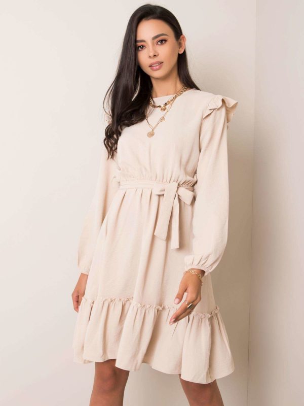 Beige dress Alyssa RUE PARIS