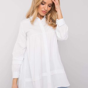 White Long Shirt Lauryn RUE PARIS