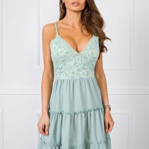 Mint dress Serafine RUE PARIS