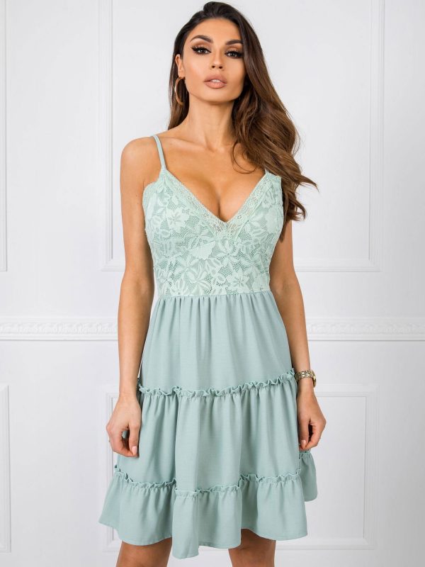 Mint dress Serafine RUE PARIS