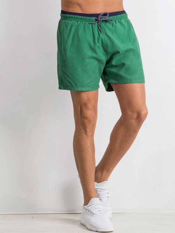 Men's Green Venture Shorts