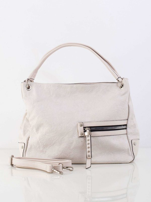 Cream Ladies Handbag