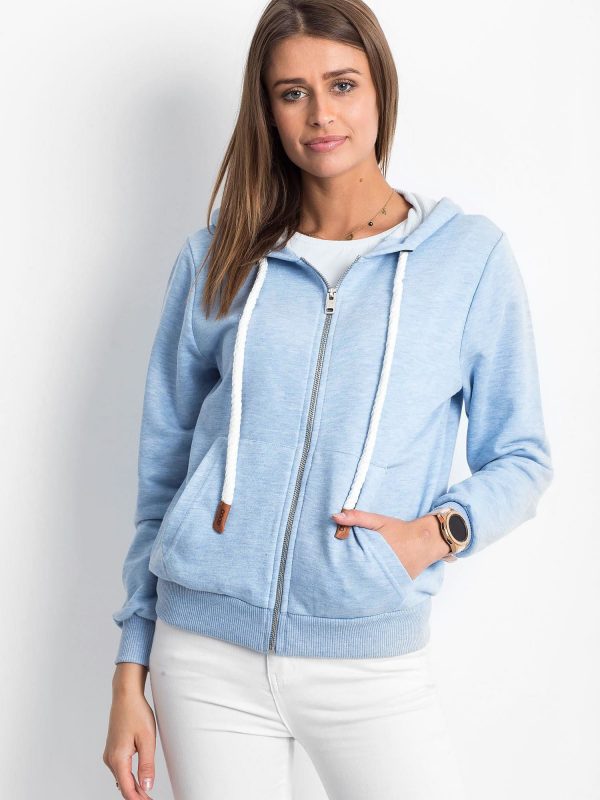 Warmth Light Blue Sweatshirt