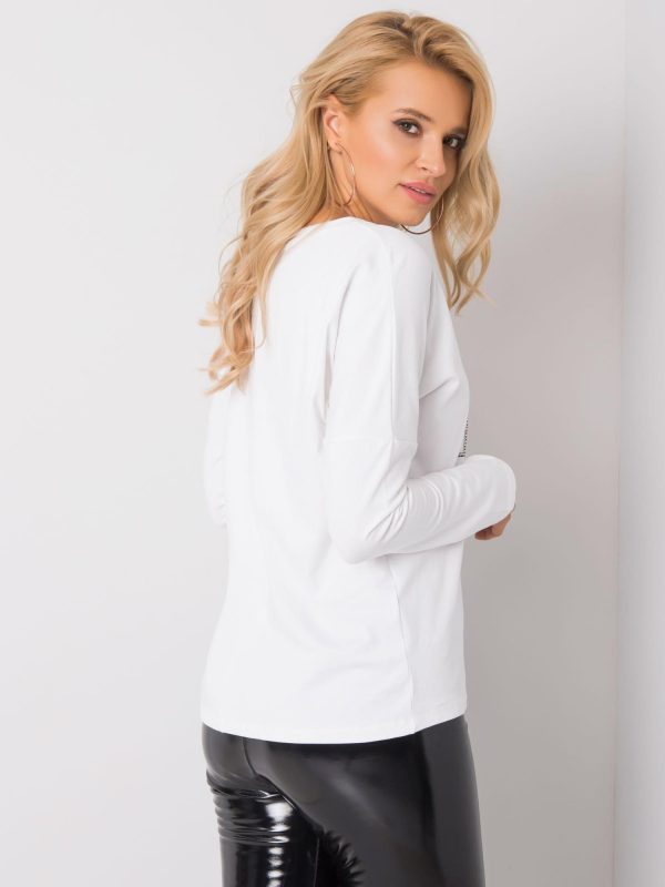 Parker White Blouse