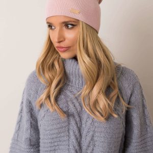 Light pink basic hat RUE PARIS