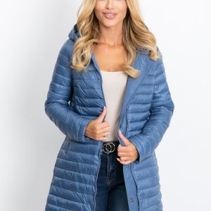 Blue Reversible Quartz Jacket