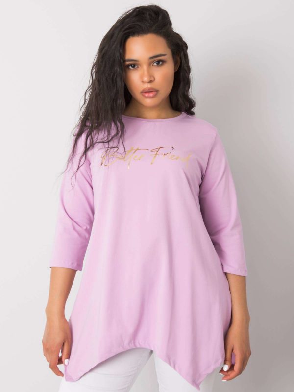 Light Purple Rylee Blouse