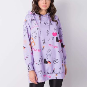 Kristy lilac hoodie