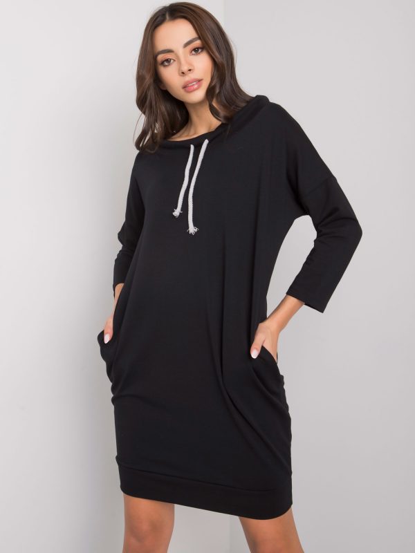 Black Paulie Cotton Dress