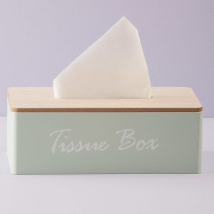 Mint tissue container