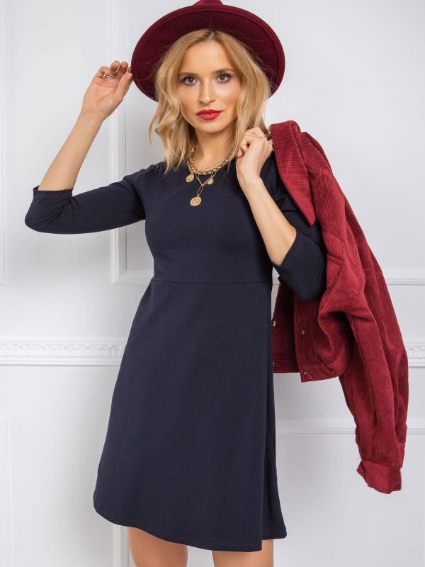 Navy blue dress by Leisa