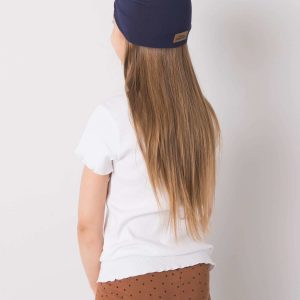 Navy blue girl hat