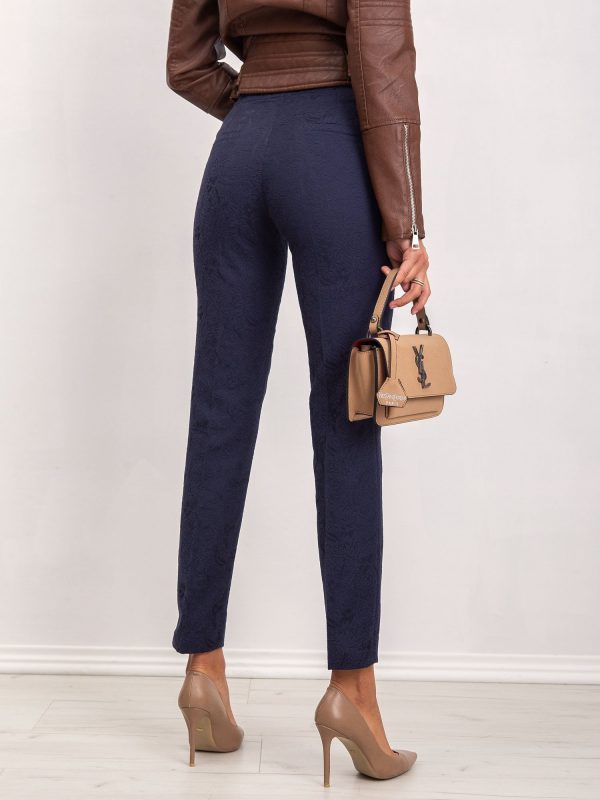 Navy Blue Risky Trousers