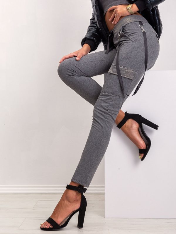 Dark Gray Trousers Boulevard