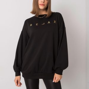 Black sweatshirt with the inscription Adelynn