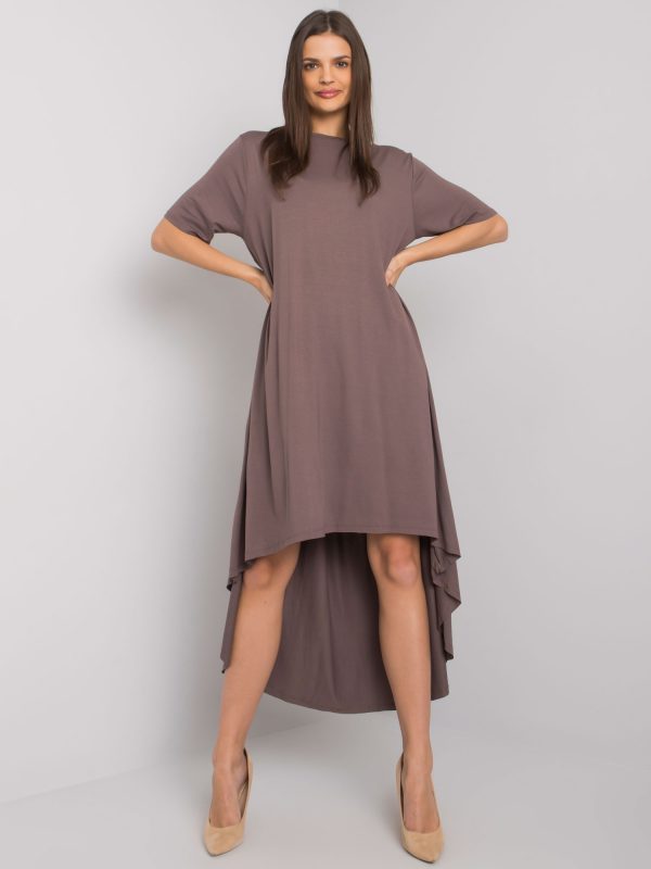 Brown dress Casandra RUE PARIS