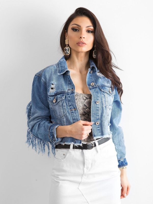 Blue Denim Jacket Specious