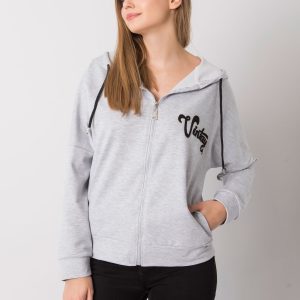 Grey Melange Diane Hoodie