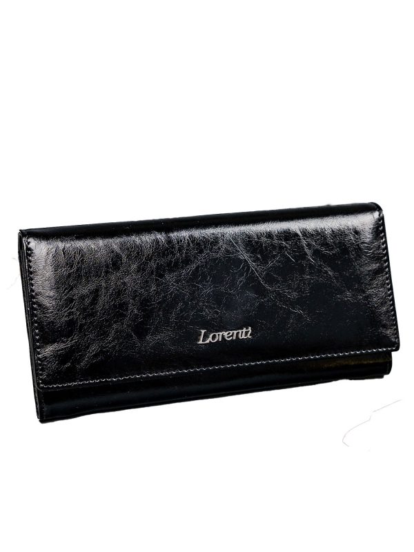 Women's Black Leather Wallet