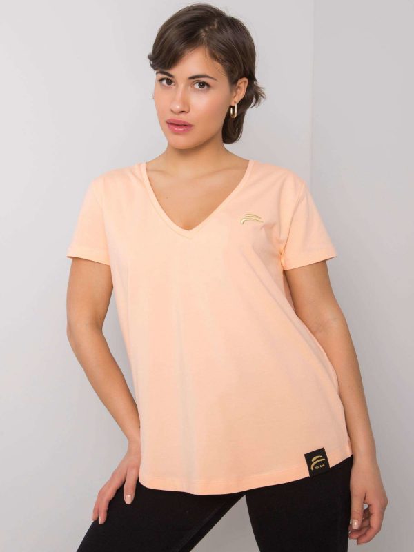 Peach t-shirt Ginny FOR FITNESS