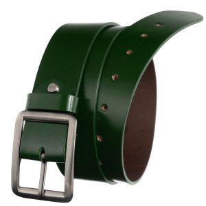 BADURA Women's Dark Green Leather Strap