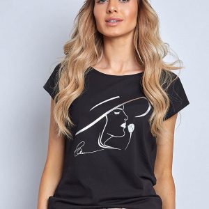 Black T-shirt Bright