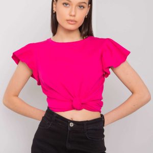 Fuchsia blouse Shaniece