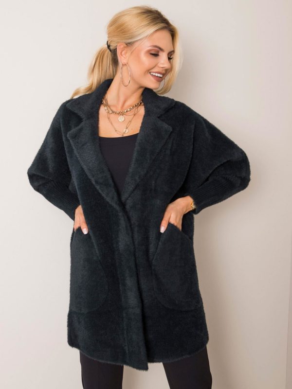 Dark Sea Alpaca Nora Coat