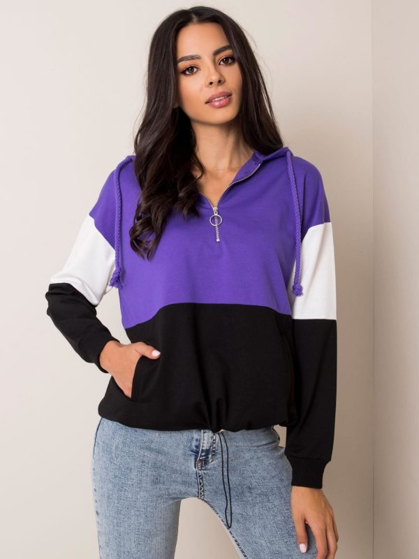 Purple Fabiola sweatshirt