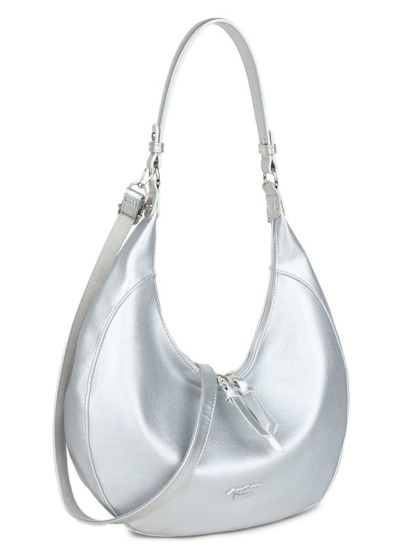 LUIGISANTO Silver Shoulder Bag