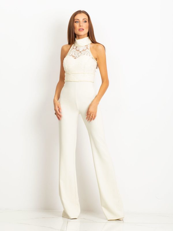 Royal Cream Jumpsuit