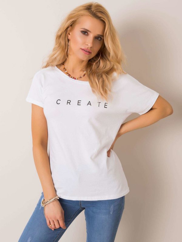 Sandra RUE PARIS white t-shirt