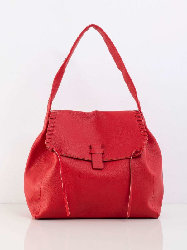 Red Soft Flip Bag