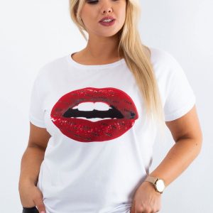 White T-shirt Ambitious PLUS SIZE