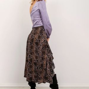 BSL Black and Brown Skirt