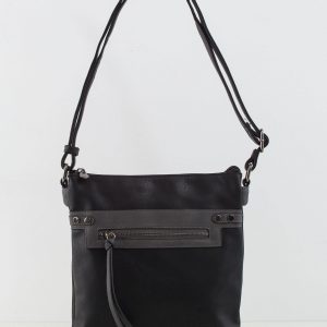 Black and Grey Messenger