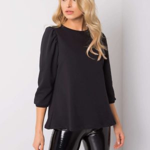 Black blouse Newport RUE PARIS