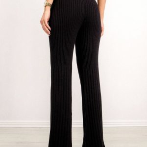 BSL Black Knitted Pants