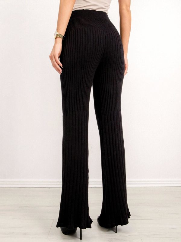 BSL Black Knitted Pants