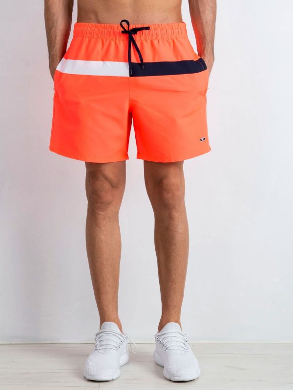 Coral Sports Shorts for Men Higher