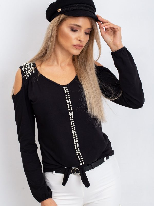 Black Shelby Blouse