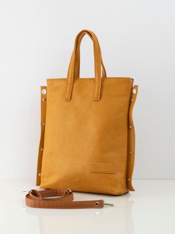 Mustard brown women's bag