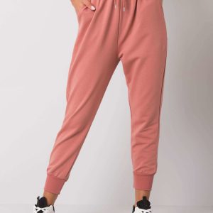 Cailie Dirty Pink Cotton Sweatpants