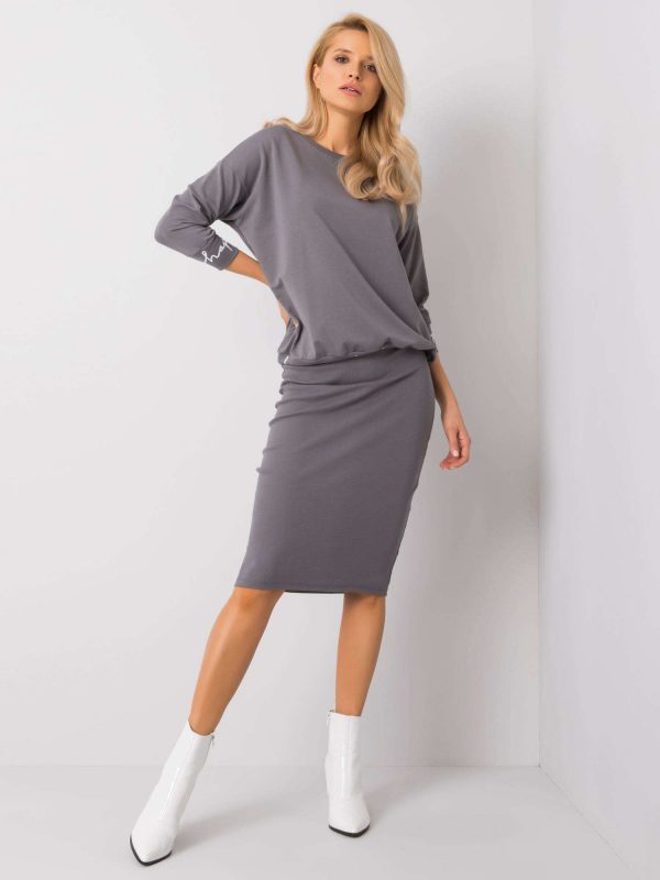 Dark gray skirt Jammie RUE PARIS